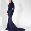 Lily Blue evening gown 4