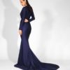 Lily Blue evening gown 5
